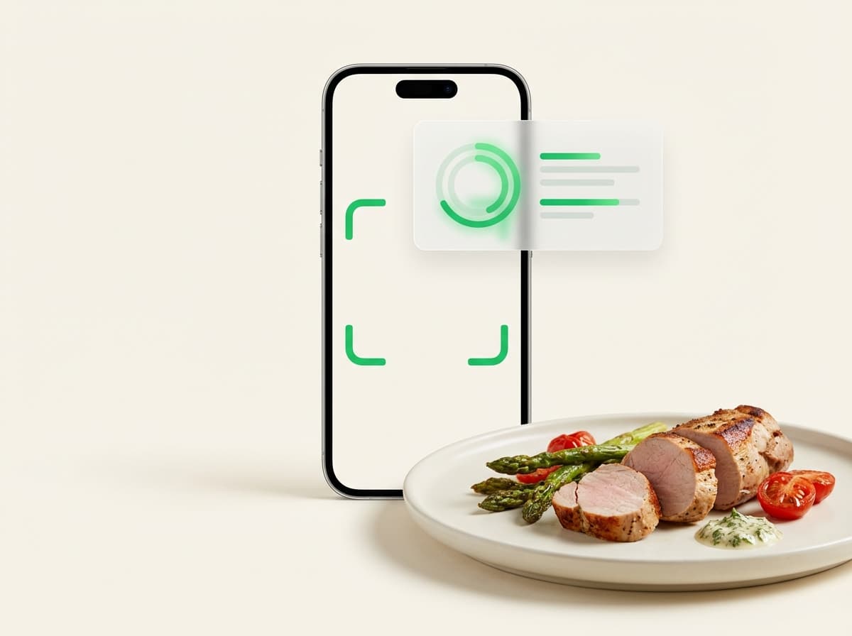 Свинина (постная) — фото еды и интерфейс приложения с КБЖУ