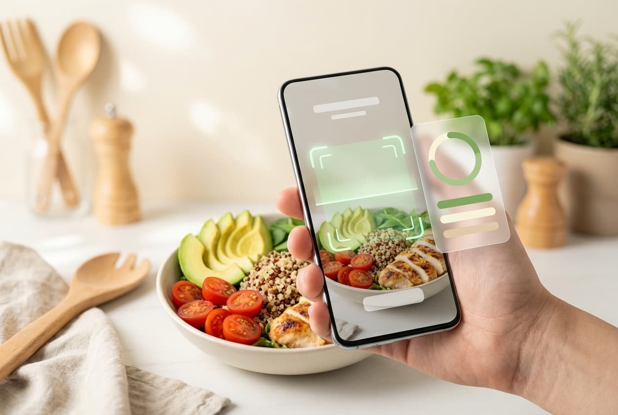 Пример сканирования еды